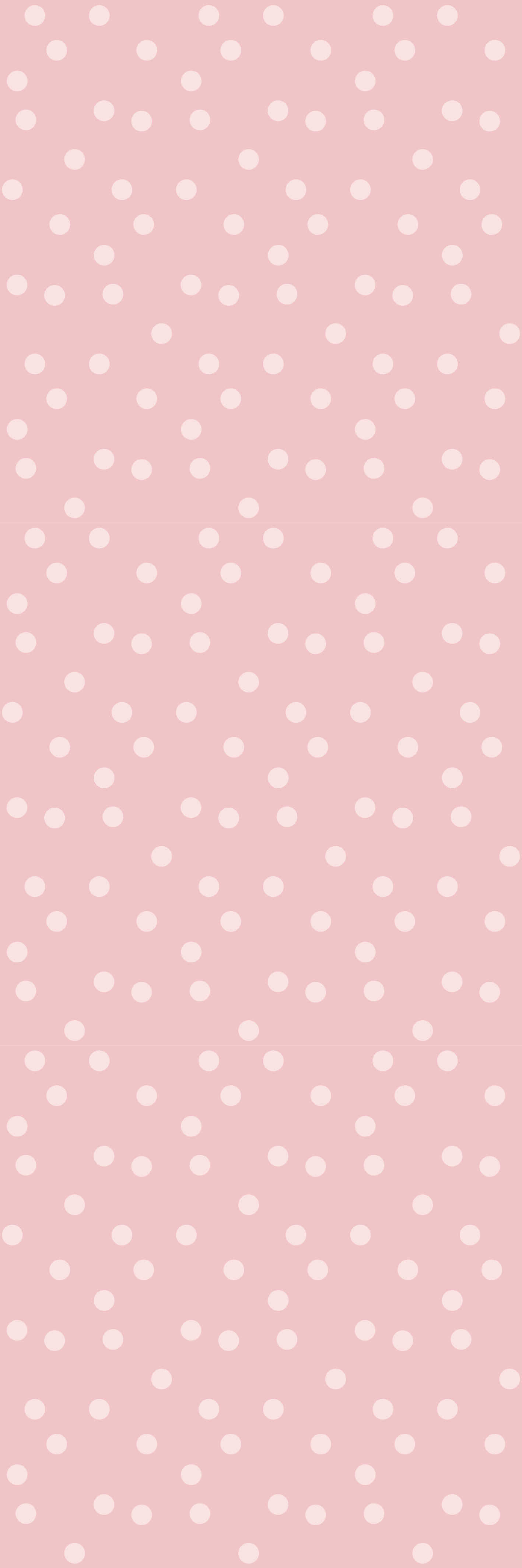 Vinyl tapijt slaapkamer zacht pastel baby kleuren stippen - TenStickers
