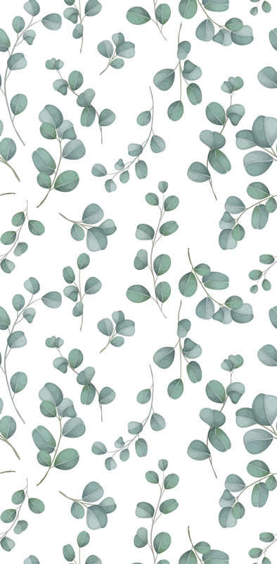 Vinyl tapijt slaapkamer elegant naadloos aquarel bloemen - TenStickers