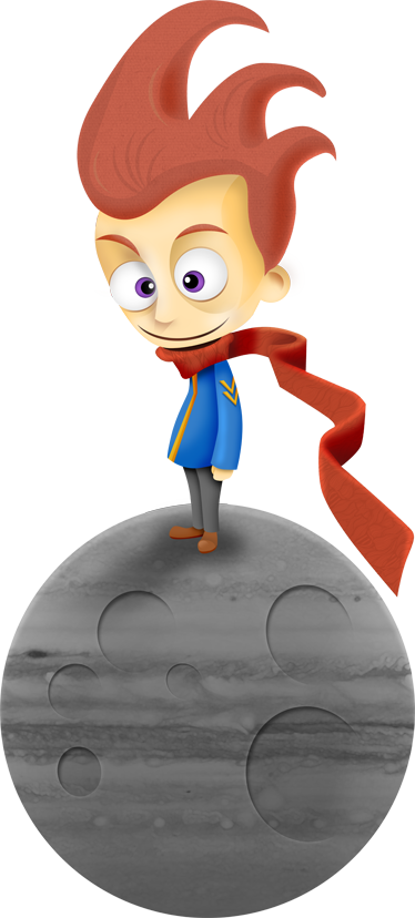 Vinyl tapijt kind prinsje opvouwbaar - TenStickers