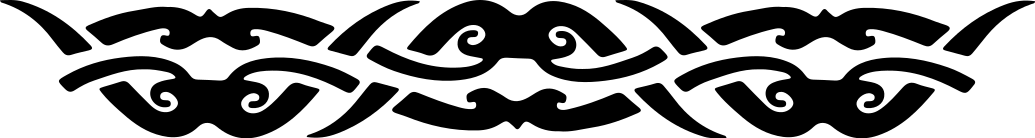 Vinyl tapijt slaapkamer monokleur tribal design - TenStickers
