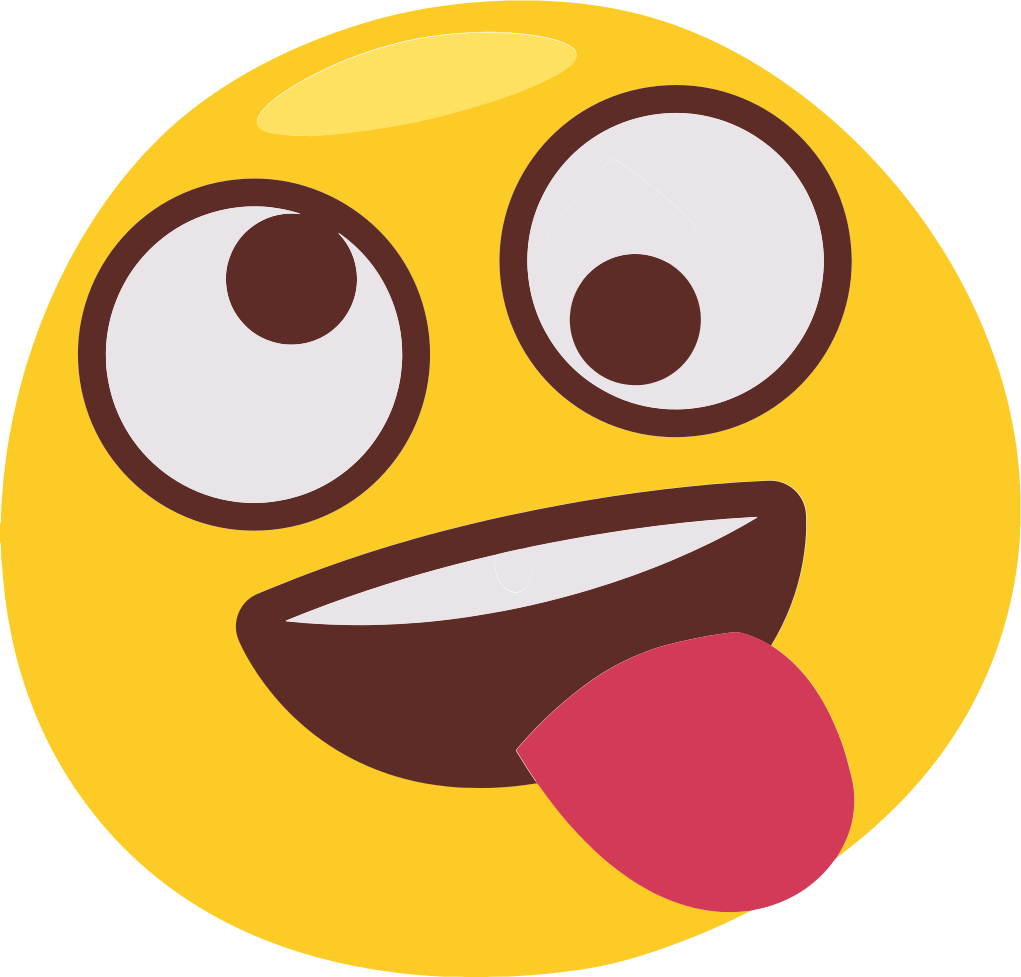 Vinyl tapijt kind speelse emoji gezicht - TenStickers