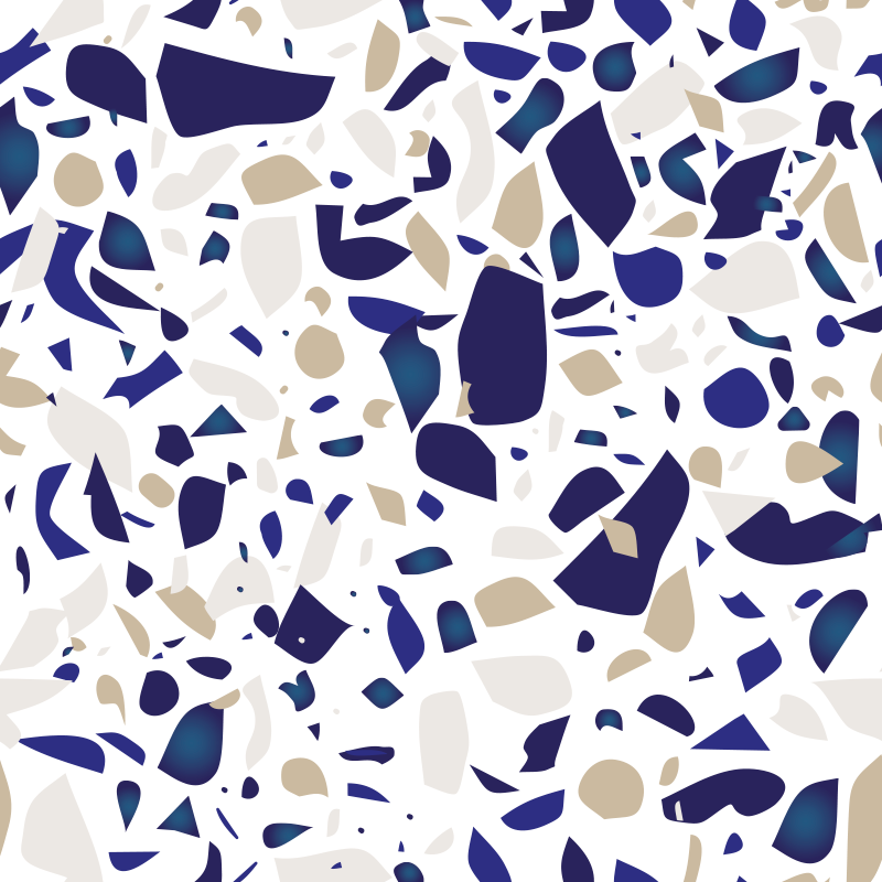 Vinyl tapijt badkamer imitatie marmer vloer sticker - TenStickers