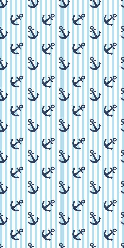 Vinyl tapijt badkamer marineblauwe verticale strepen - TenStickers