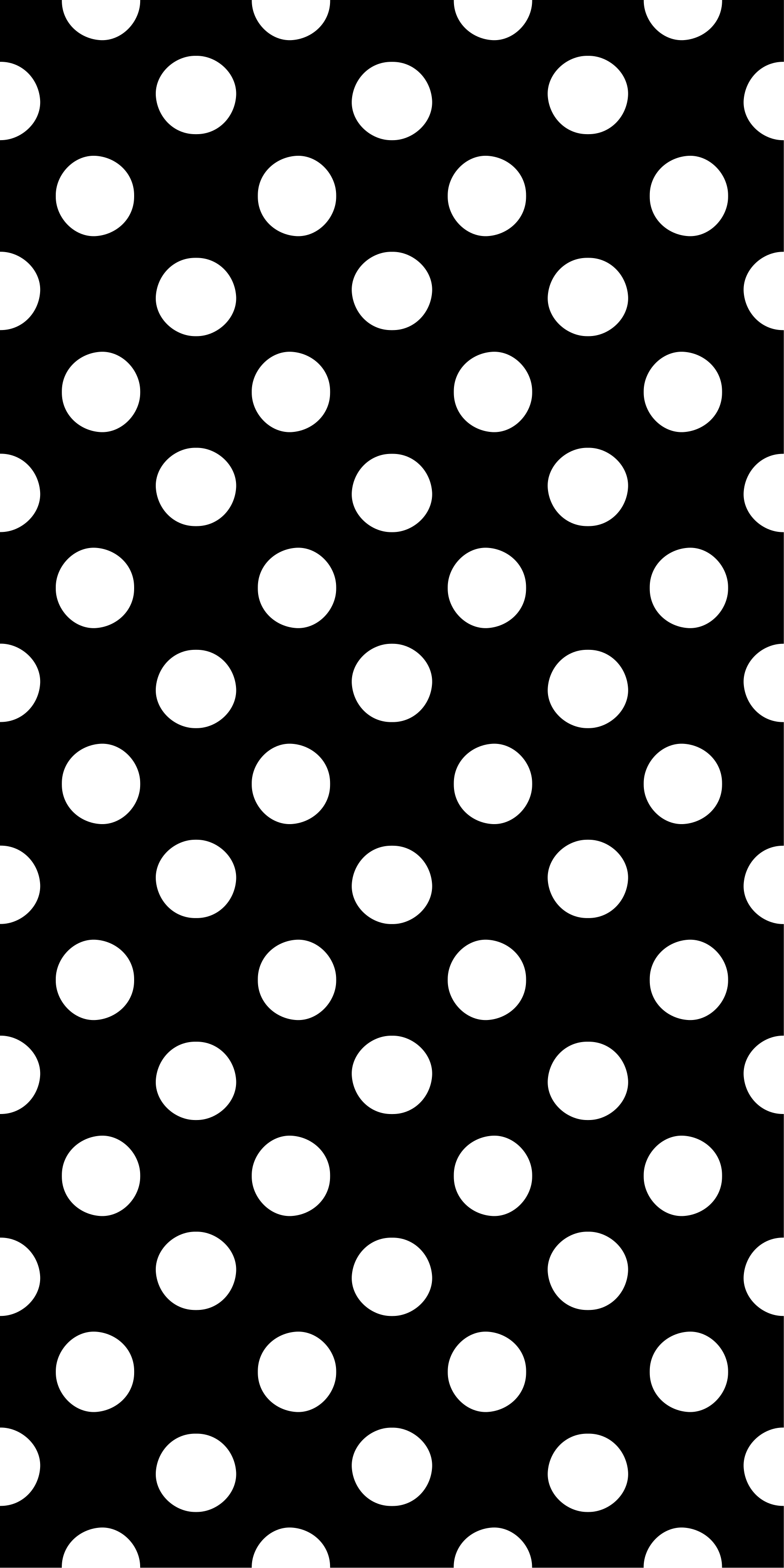 Vinyl tapijt keuken stippenmotief - TenStickers