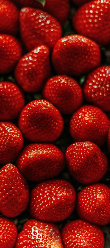 Vinyl tapijt keuken aardbeien - TenStickers