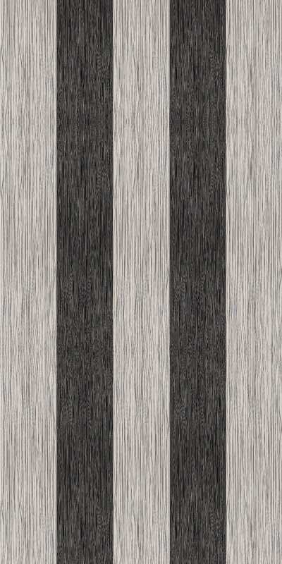 Vinyl tapijt slaapkamer zwart-wit houten effect - TenStickers