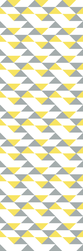 Vinyl tapijt slaapkamer grijs pantone patroon - TenStickers