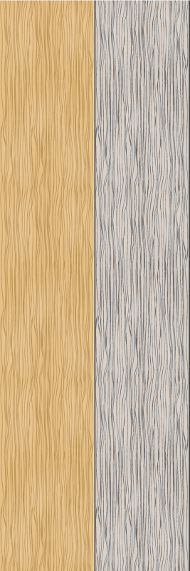 Vinyl tapijt slaapkamer houten grijs - TenStickers