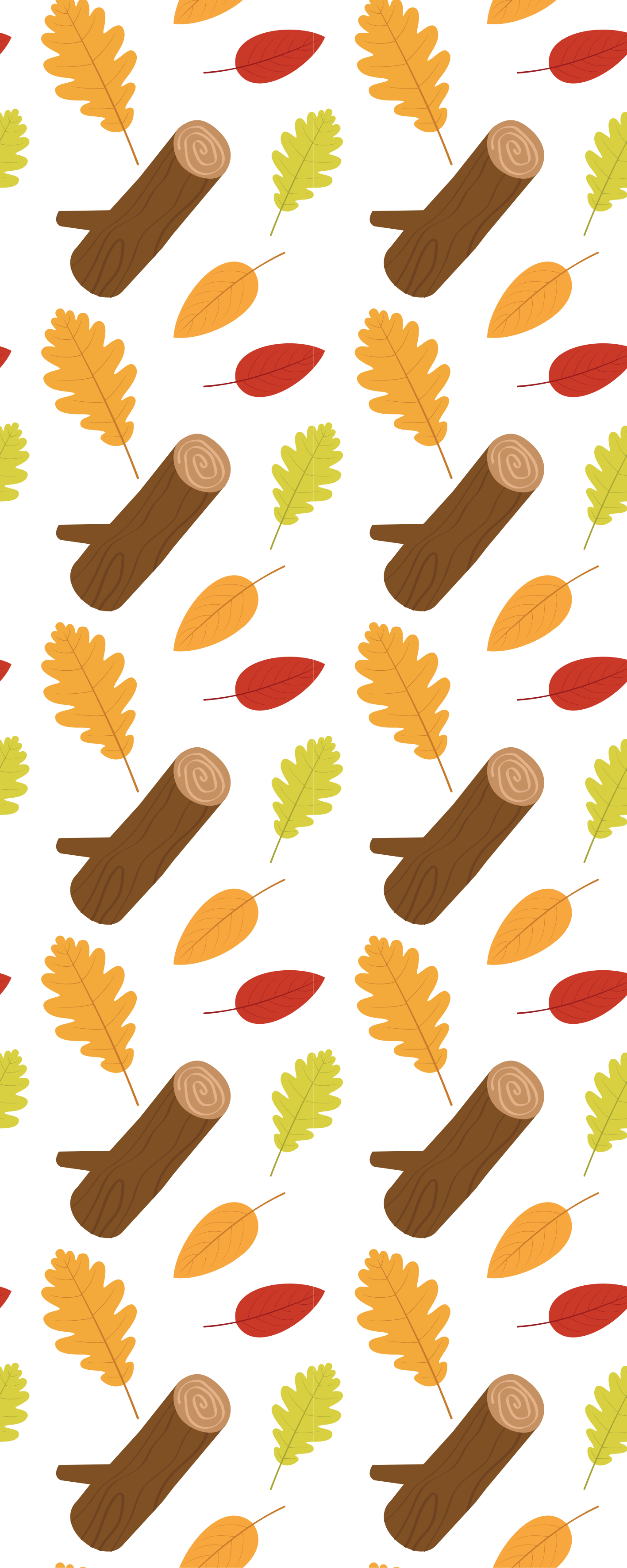 Vinyl tapijt slaapkamer multicolor verschillende bomen - TenStickers