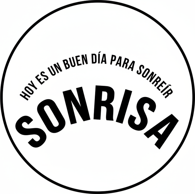 Vinyl tapijt slaapkamer sonrisa - TenStickers
