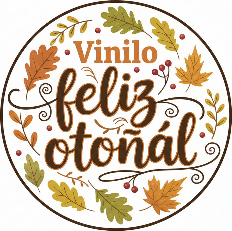 Vinyl tapijt slaapkamer vrolijke herfst vinyl - TenStickers