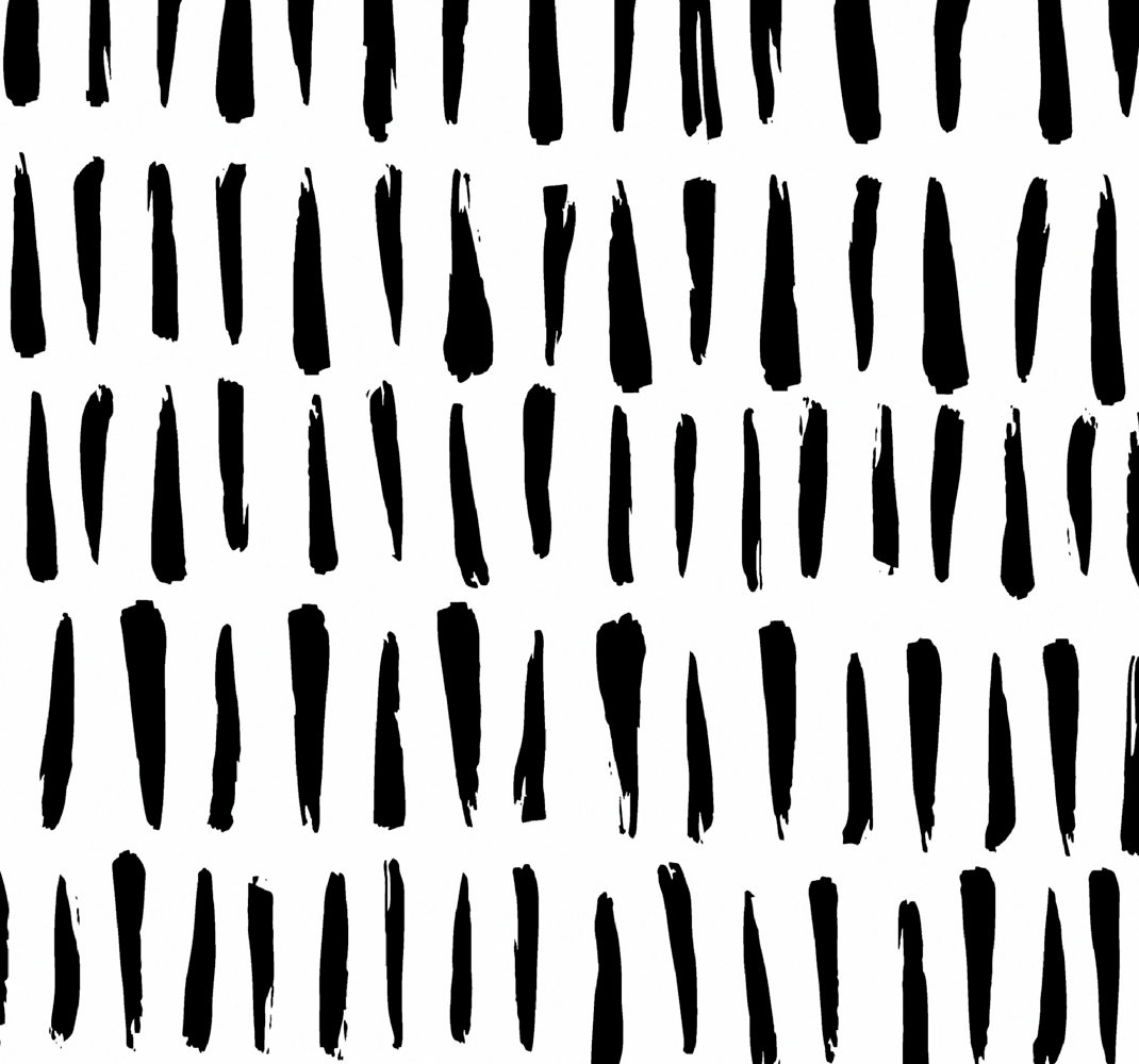 Vinyl tapijt scandinavisch patroon met onregelmatige strepen - TenStickers