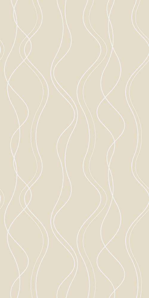 Vinyl tapijt scandinavisch wit en beige kunstpatroon - TenStickers