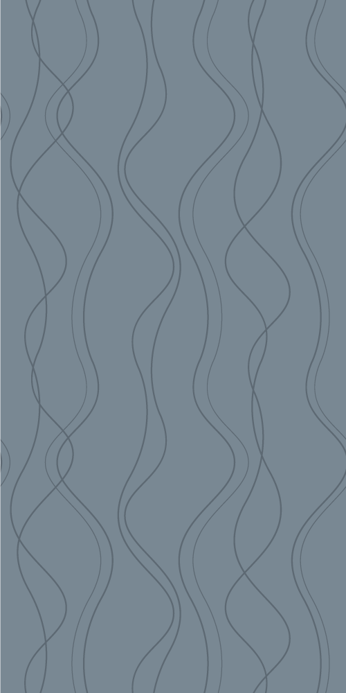 Vinyl tapijt scandinavisch blauw kunstpatroon - TenStickers