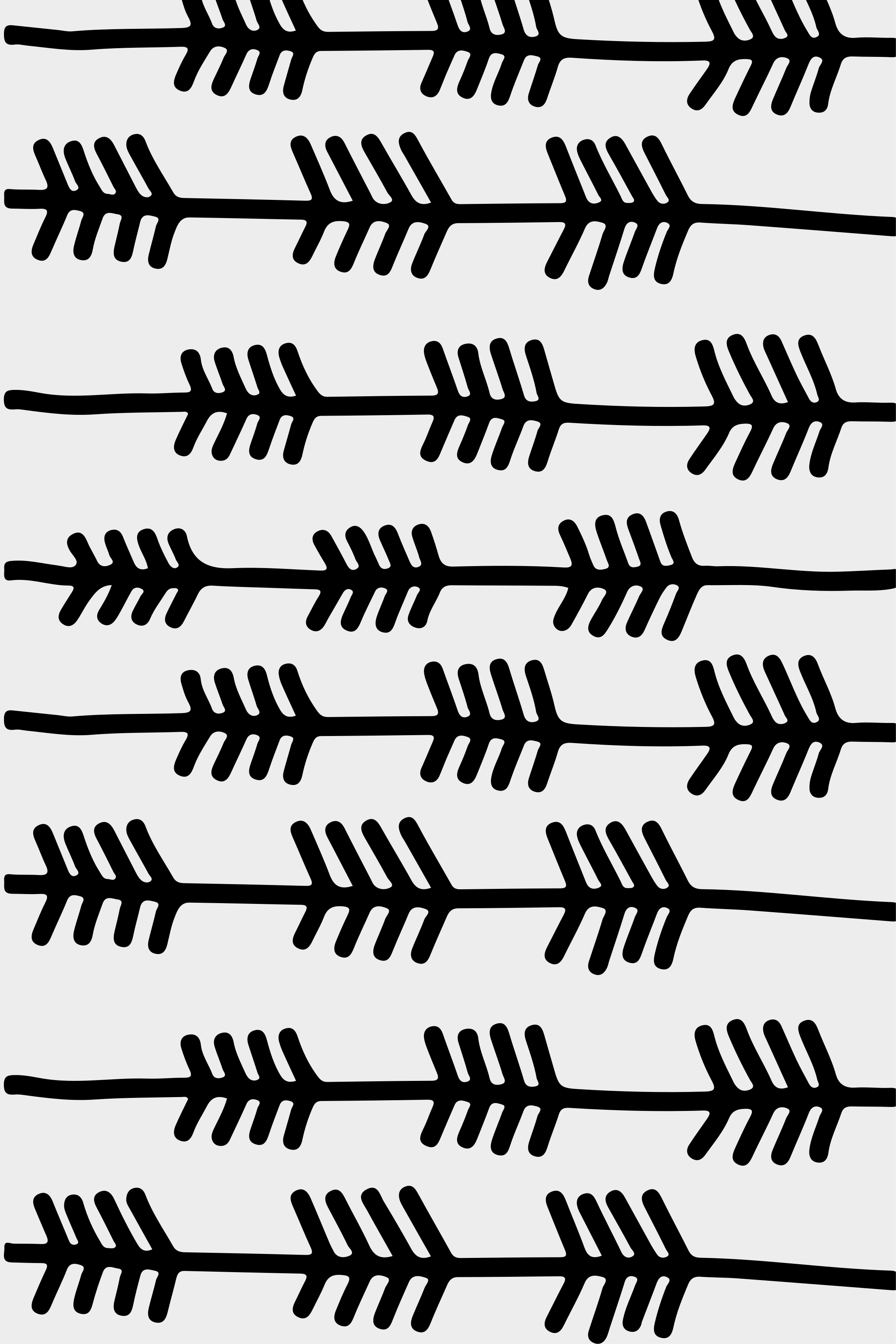Vinyl tapijt scandinavisch zwarte abstracte pijlen op wit - TenStickers