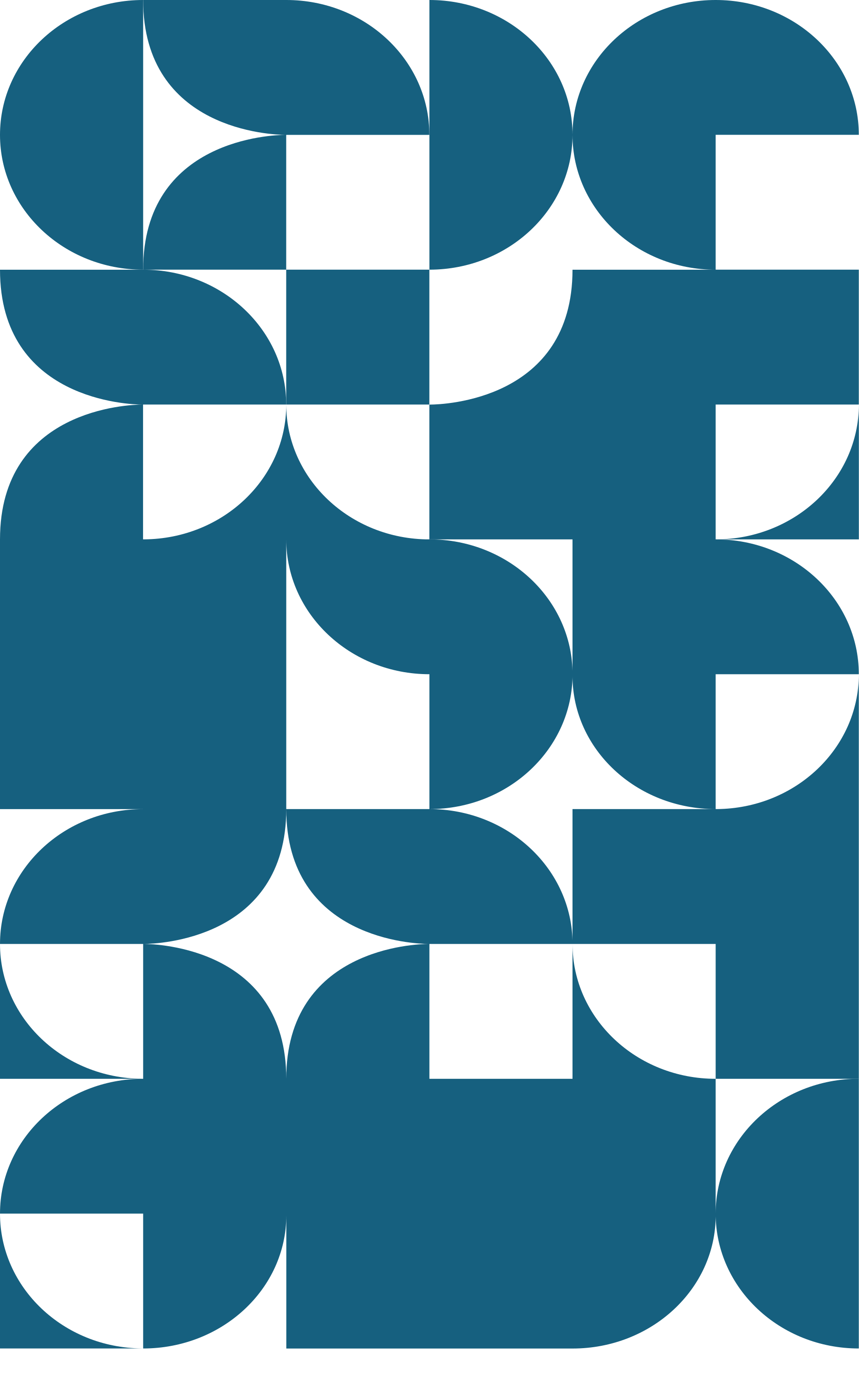 Vinyl tapijt modern blauwe cirkel geometrisch patroon - TenStickers