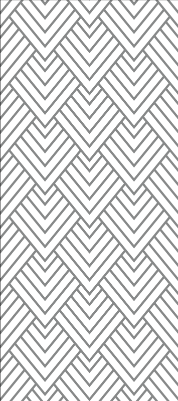 Vinyl tapijt textuur geometrisch wit driehoek patroon - TenStickers