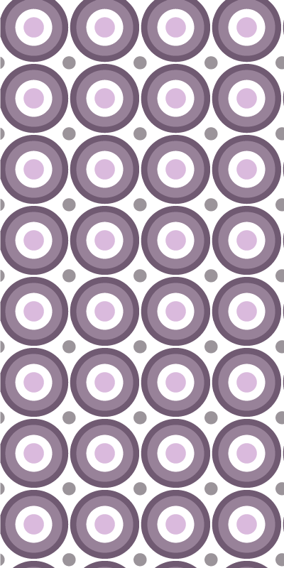 Vinyl tapijt textuur lila jaren 70 stijl - TenStickers