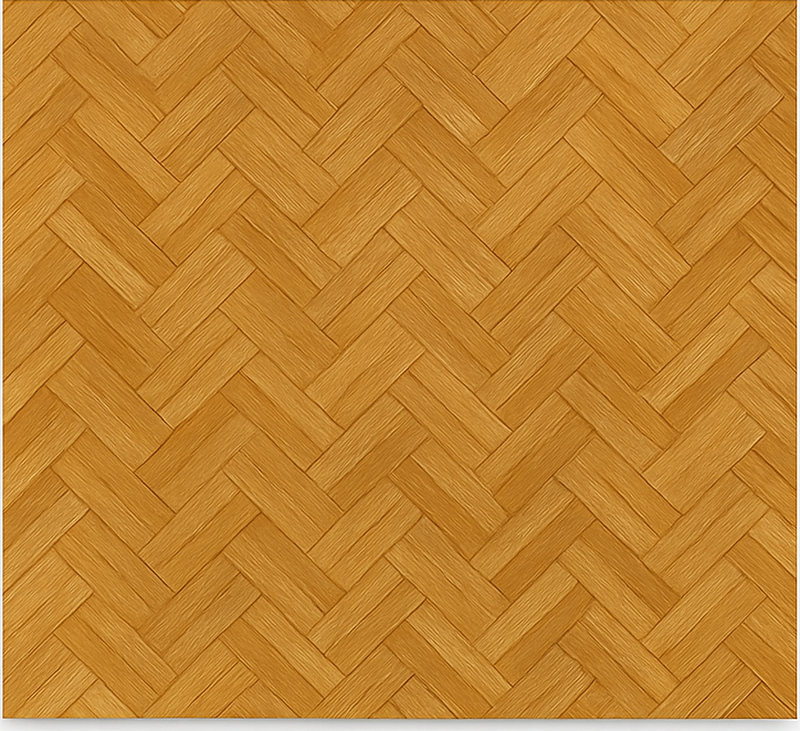 Vinyl tapijt textuur eiken parketpatroon interlocking - TenStickers