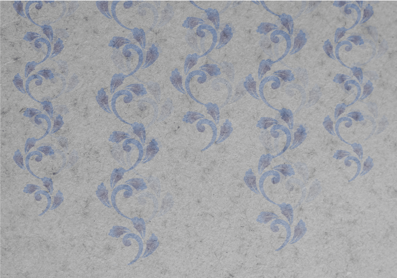 Vinyl tapijt antiek met vintage aquarel klimop - TenStickers