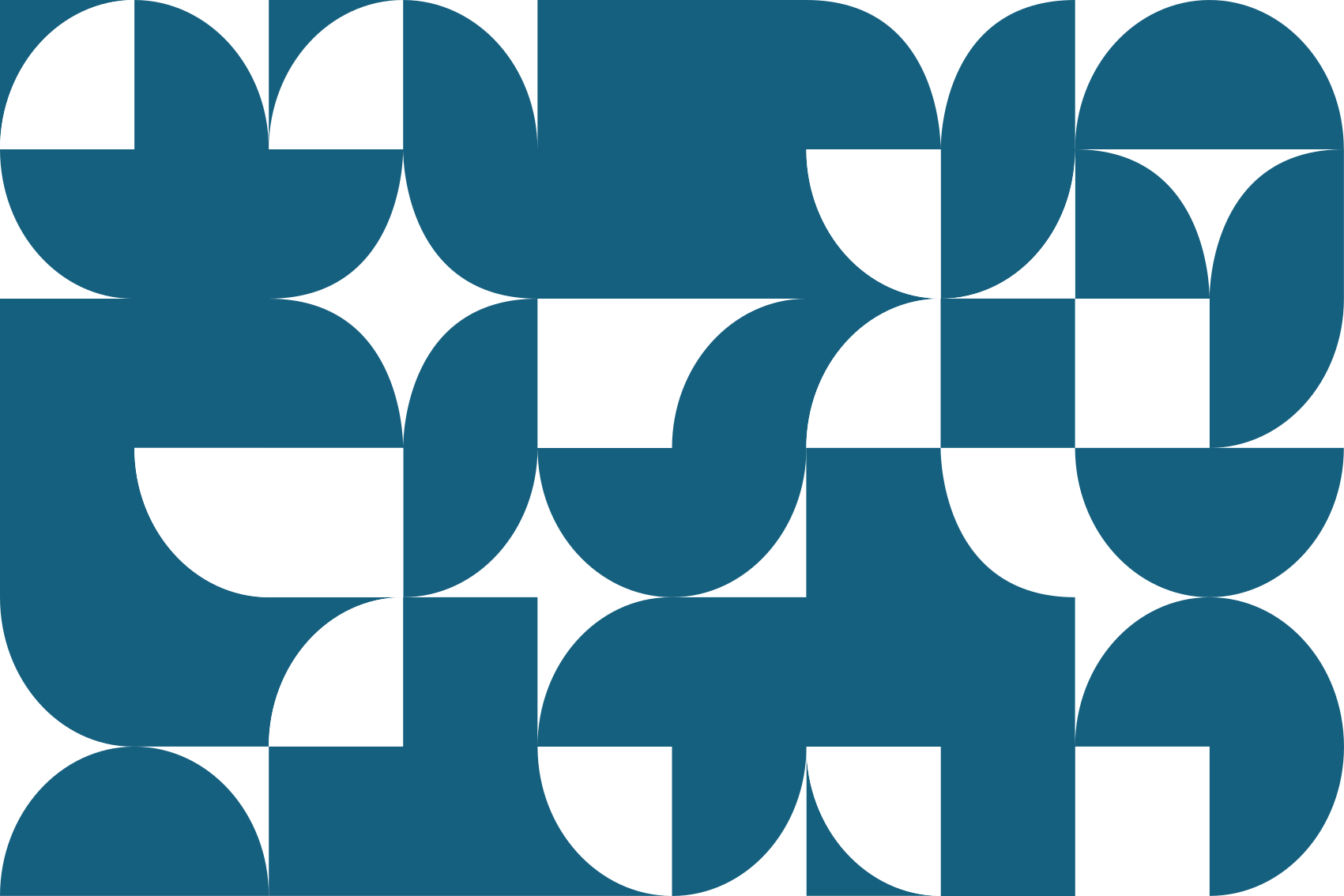 Vinyl tapijt geometrisch blauw cirkelpatroon - TenStickers