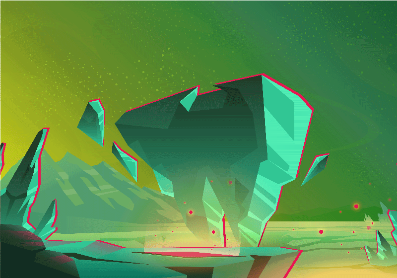 Vinyl tapijt kind alien planeet - TenStickers