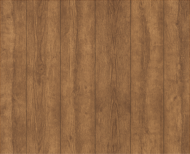 Vinyl tapijt bruin rustiek walnoot hout plank - TenStickers