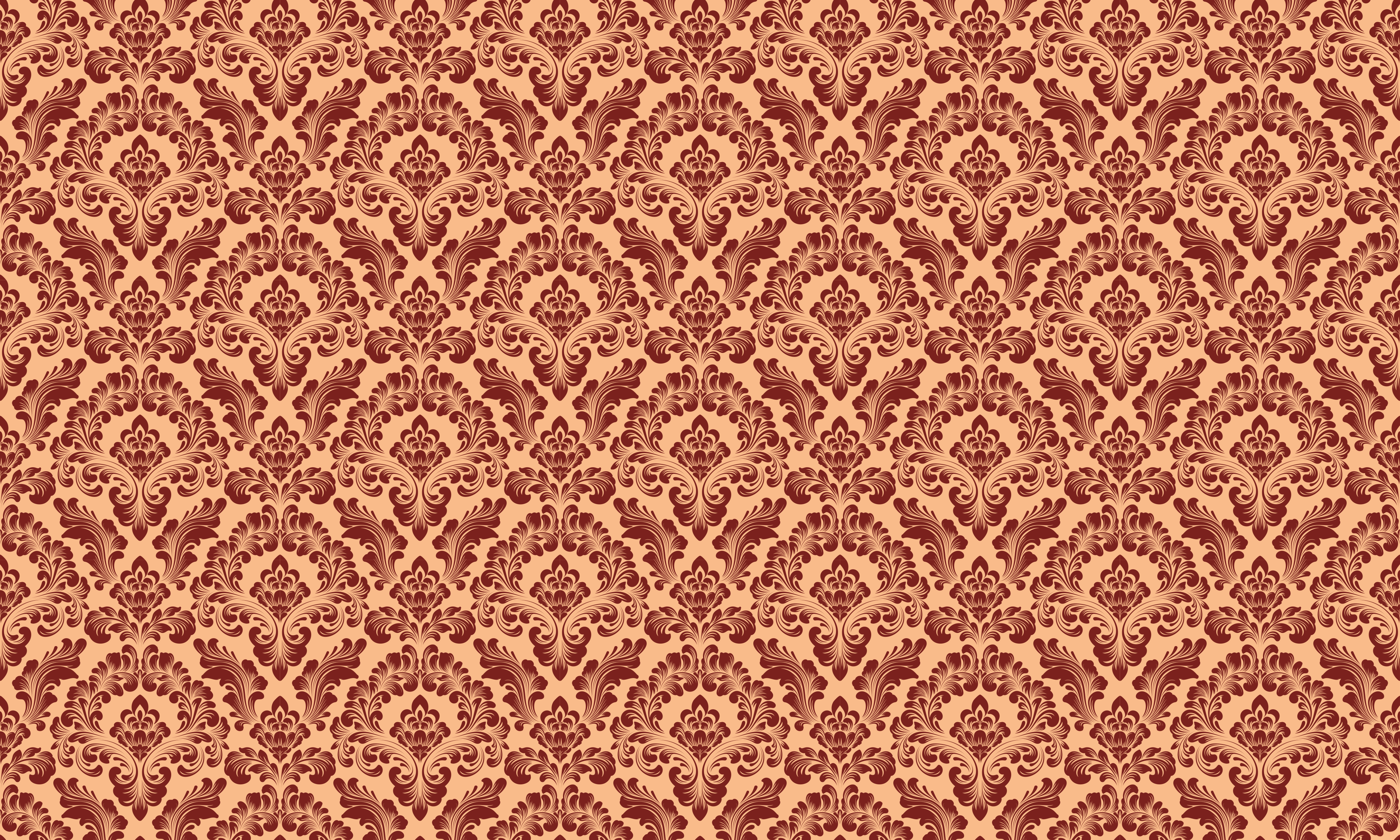 Vinyl tapijt oranje flock - TenStickers