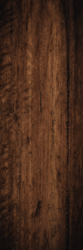 Vinyl tapijt buitenshuis ruwe donkerbruine patina hout - TenStickers