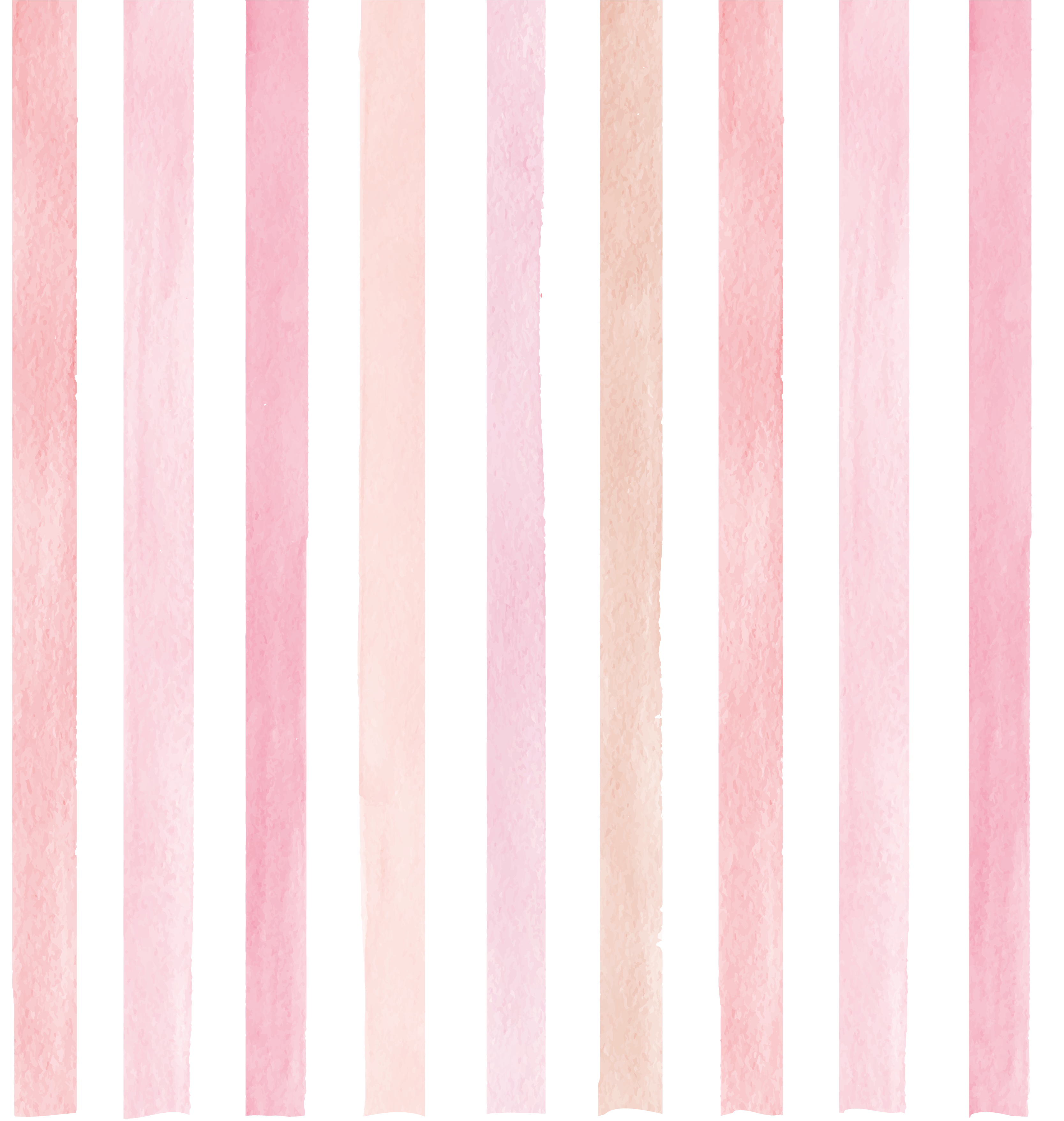 Vinyl tapijt buitenshuis roze aquarel verticale strepen - TenStickers