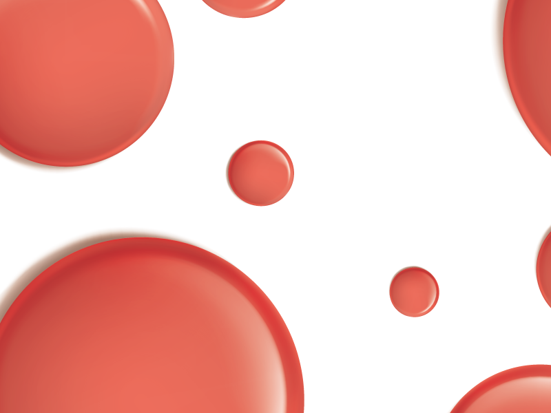 Vinyl tapijt rood rode cirkel - TenStickers