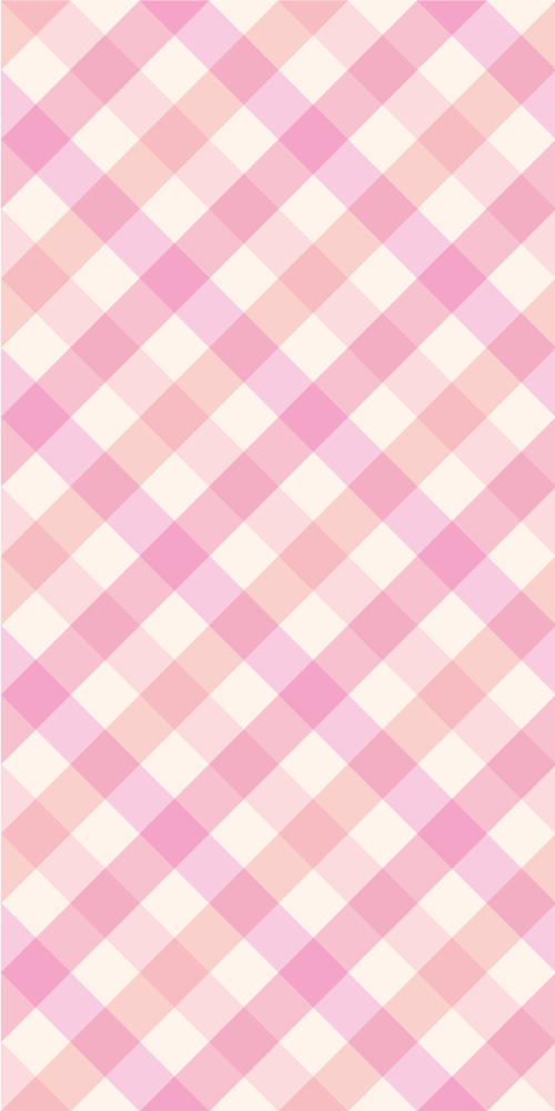 Vinyl tapijt roze met ruitpatroon - TenStickers