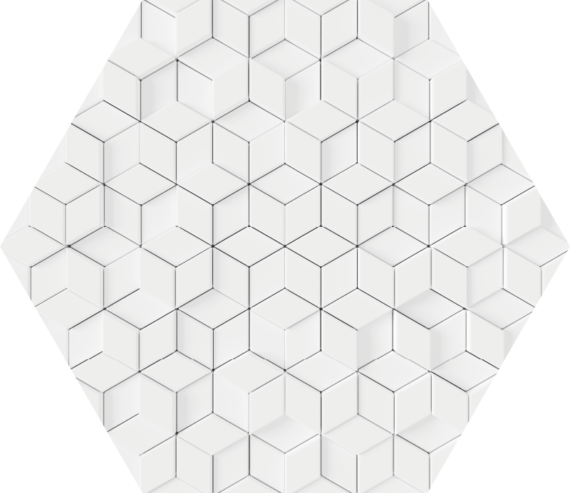 Minimaal Geometrisch Patroon vinyl tapijt woonkamer - TenStickers