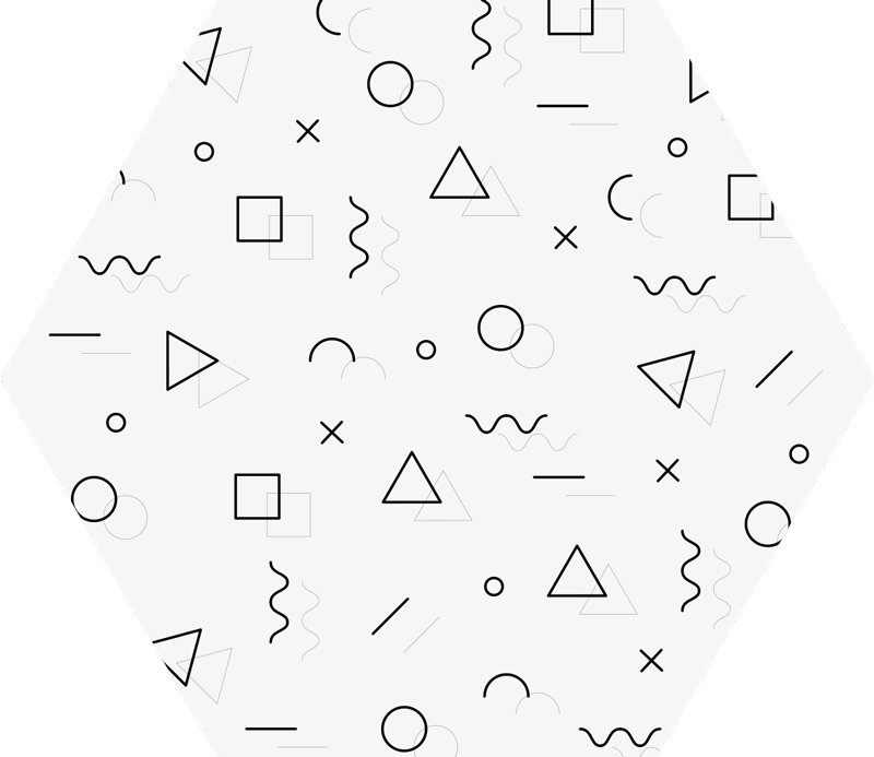 Abstracte geometrie vinyl tapijt geometrisch - TenStickers