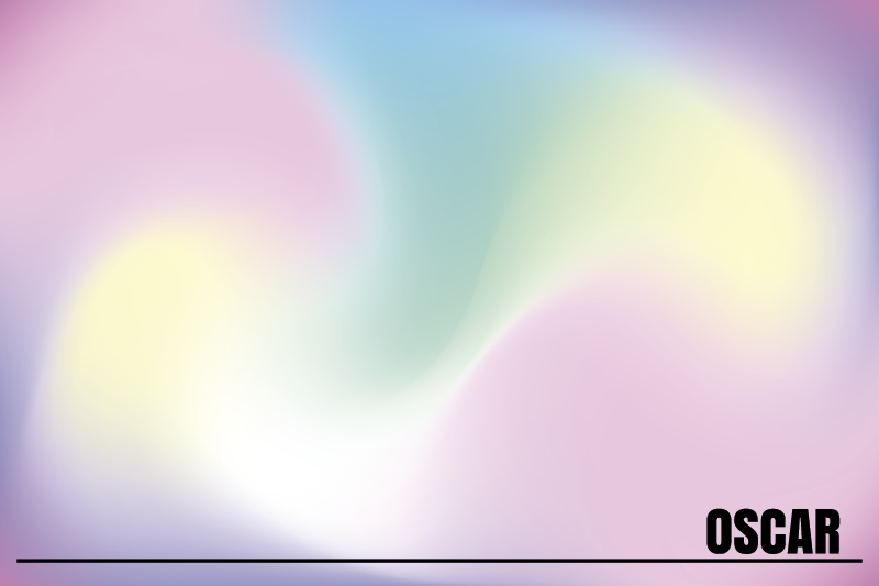 Aanpasbare gradiënt vinyl tapijt met naam - TenStickers