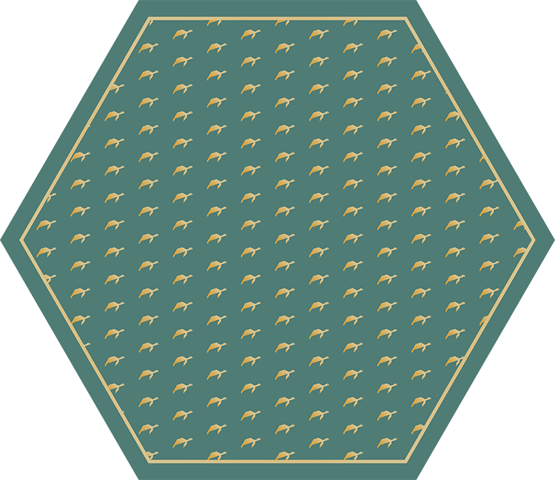 Safari-speeltijd vinyl tapijt baby - TenStickers