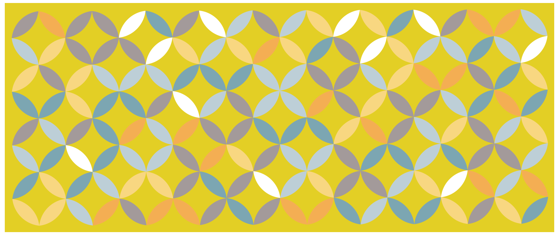 Abstracte geometrische compositie vinyl tapijt geometrisch - TenStickers