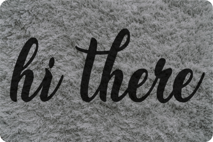 Hallo tegels in de hal - TenStickers