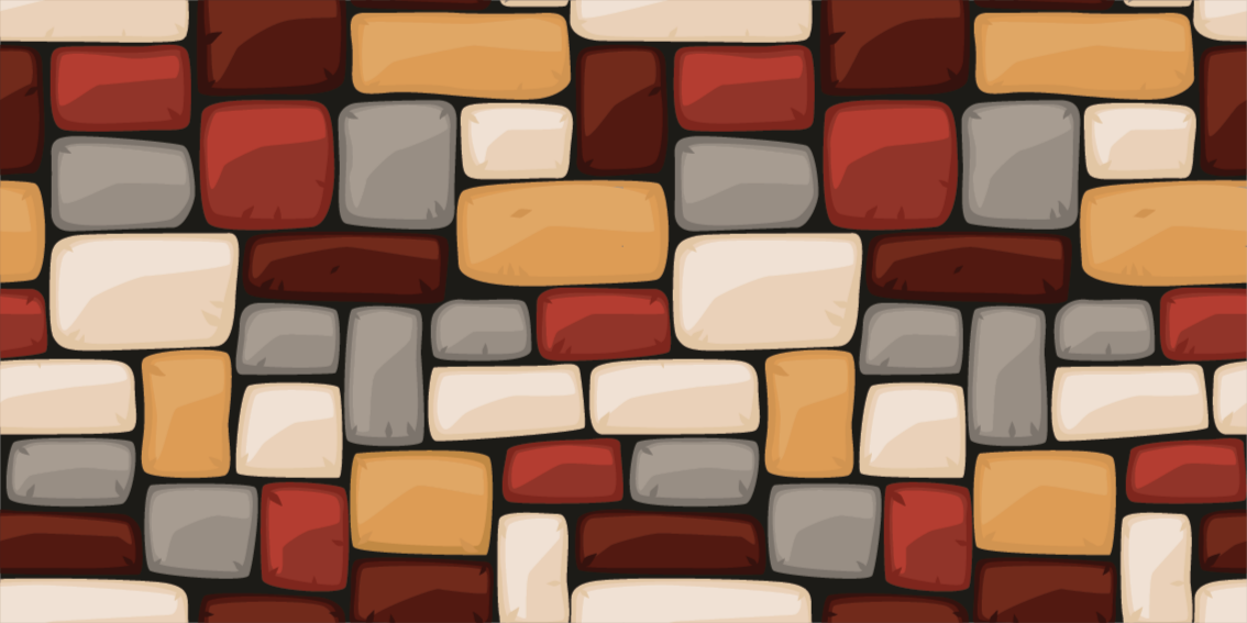 Mozaïektextuurmengsel vinyl tapijt textuur - TenStickers