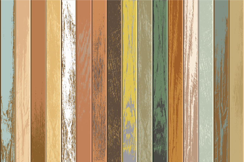 Abstracte penseelstreken vinyl tapijt textuur - TenStickers