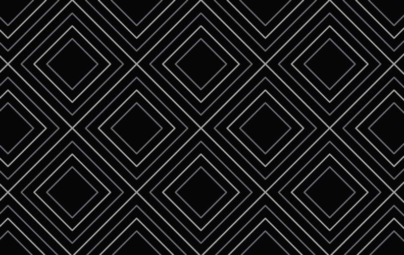 Vinyl tapijt geometrisch monochromatisch - TenStickers