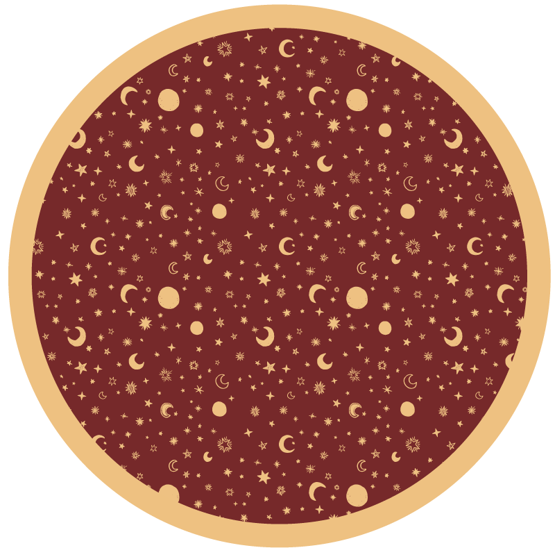 Hemelse speelruimte vinyl tapijt baby - TenStickers