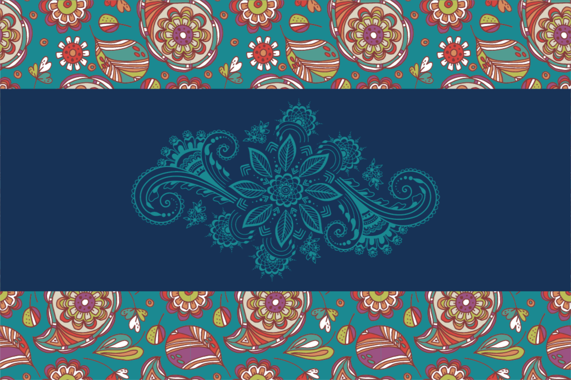 Vinyl tapijt mandala loopmat - TenStickers