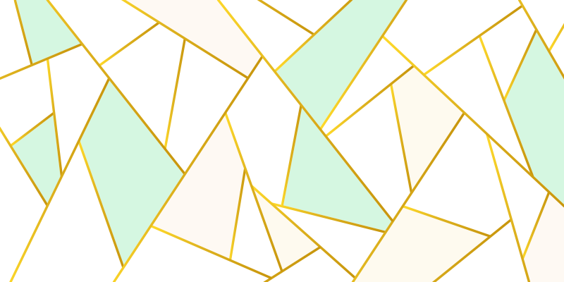 Hoekig pastelmozaïek vinyl tapijt geometrisch - TenStickers