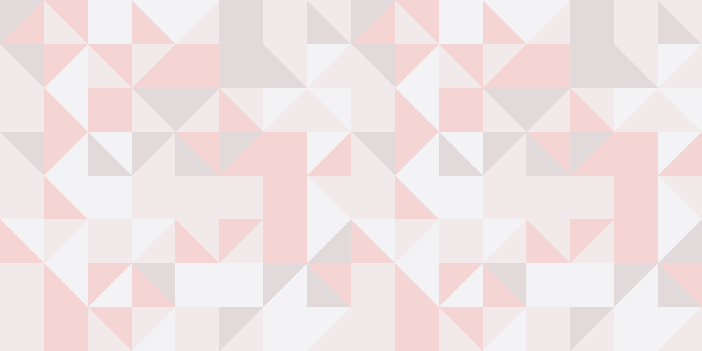 Geometrisch pastelmotief vinyl tapijt geometrisch - TenStickers