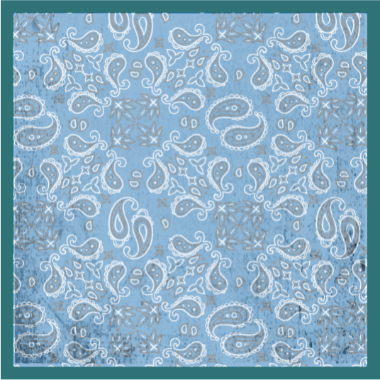 Paisley tegelpatroon vinyl tapijt tegels - TenStickers