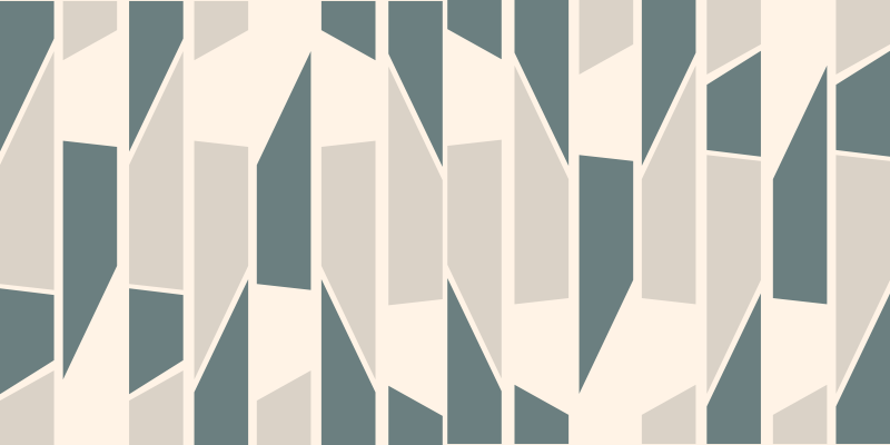 Abstracte hoeken vinyl tapijt geometrisch - TenStickers