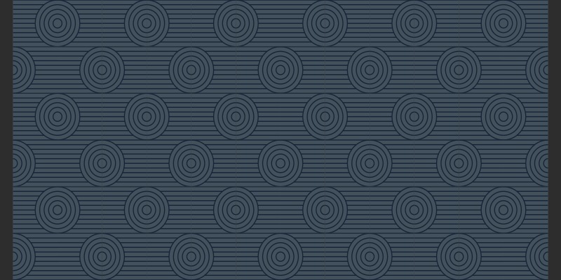 Geometrische cirkelmotieven vinyl tapijt geometrisch - TenStickers