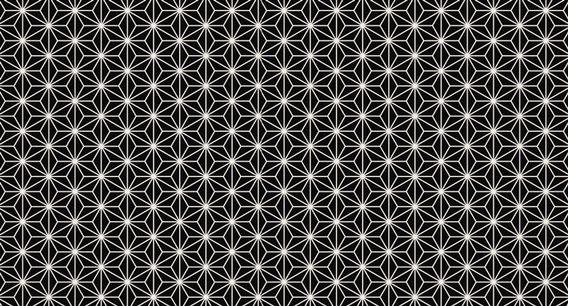 Asymmetrische steruitbarsting vinyl tapijt geometrisch - TenStickers