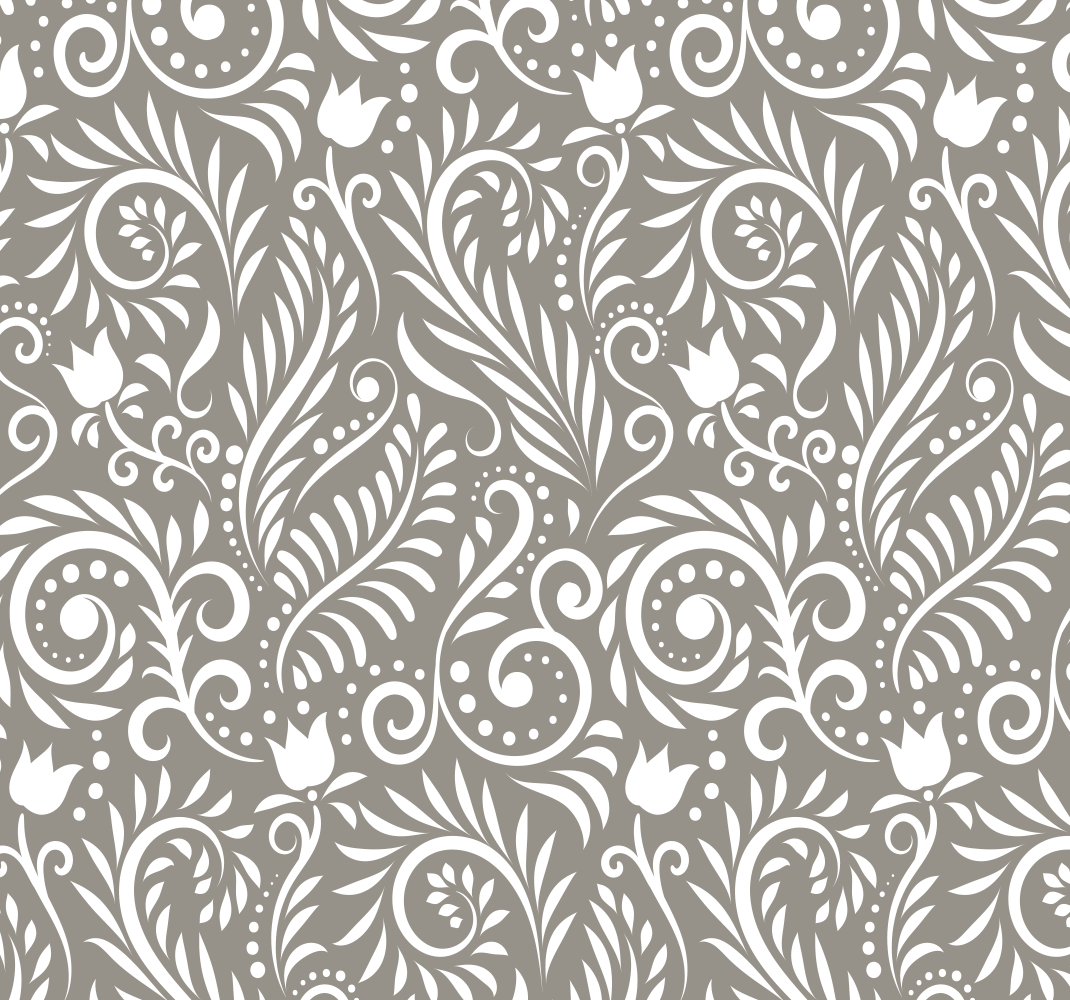 Paisley-elegantie vinyl tapijt bloemen en planten - TenStickers